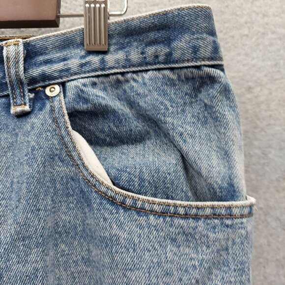 Sonoma Genuine Classic Jean Co. Mens Blue Denim Straight Leg Jeans  34x30 READ - Picture 3 of 11